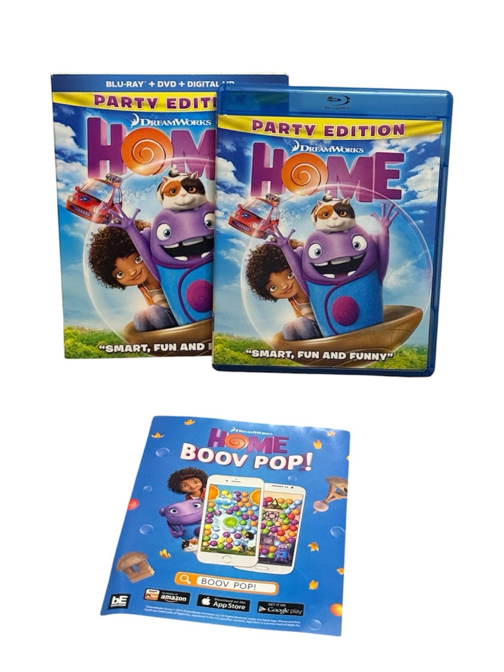 DreamWorks HOME Party Edition Blu-ray/DVD Set
